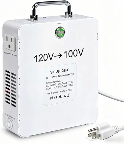 Vista 7 de 1000W US 120V a 100V JP Japón convertidor de voltaje paso abajo transformador