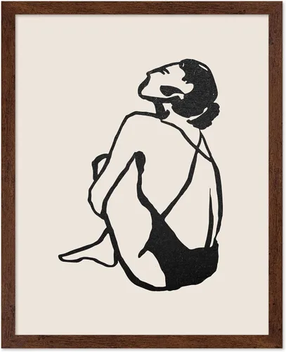 Vista 104 de Poster Master Faces Poster - Retro Women Print - Portrait Art - Sketch Illustration - Abstract Artwork - Woman Design - Chic Boho Design - Great