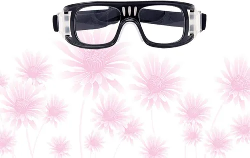 Vista 5 de LIOOBO - Gafas protectoras de fútbol resistentes a los rayos UV, a prueba de golpes, para baloncesto, ciclismo, deportes al aire libre, gafas