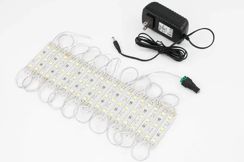 Vista 3 de Kit Vanity Mirror de espejo con iluminación LED, ideal para maquillarse (20 luces LED), VA50502A, 13.00watts