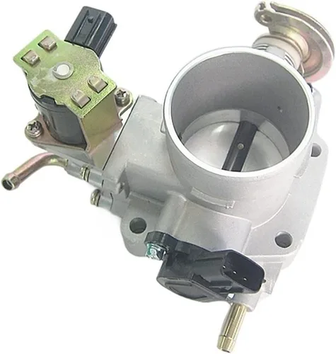 Vista 6 de Conjunto de cuerpo del acelerador de motor de automóvil con motor de velocidad de ralentí FSD7-13-650 compatible con Mazda 323 Familia Protege 1.8