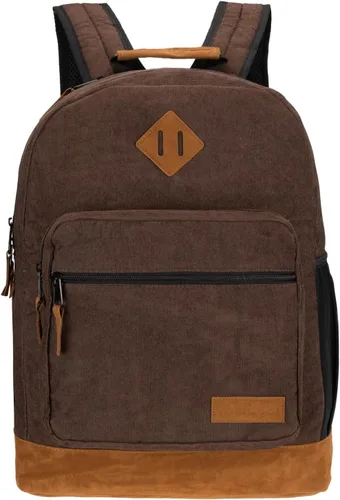 Vista 10 de Wrangler Yellowstone Mochila resistente al agua para viajes, mochila casual para portátil o cuaderno, negro cuerda, Mediana, Mochilas Daypack