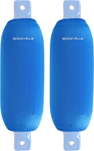 Vista 66 de Rockville C8527NB - Paquete de 4 fundas para guardabarros de barco de 8.5 x Azul marino