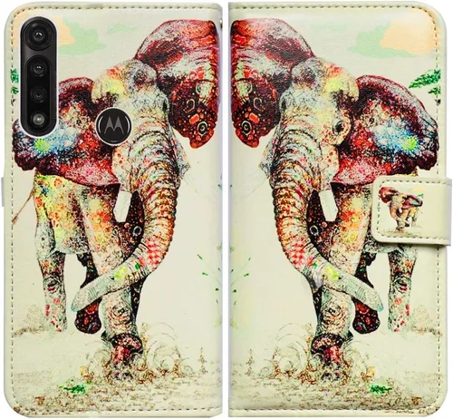 Vista 19 de Bcov Funda para Moto G Power 2020, Motorola G Power, funda de piel con tapa y soporte para ranura para tarjeta y soporte para Motorola Moto G Power