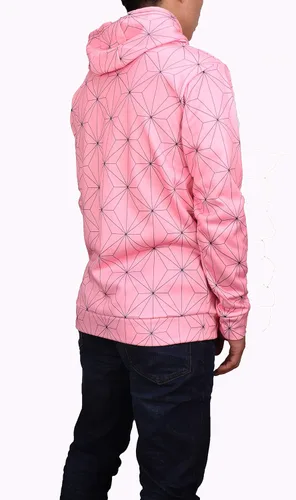 Vista 7 de Meelanz Sudadera unisex con capucha y estampado 3D de anime japonés