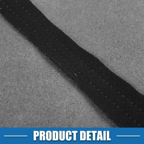 Vista 6 de Panel de la puerta delantera del coche reposabrazos cubierta interior puerta trims para Honda Accord 2008-2012 negro 1 par