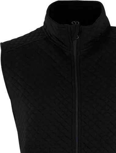 Vista 4 de Vantage Apparel Chaleco Acolchado con Cremallera Completa Universitario para Hombre
