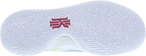 Vista 2 de Nike Kyrie Flytrap V para hombre, color blancoescarabaja-gris, talla 9.5, BlancoSweet Beet-Grey Fog