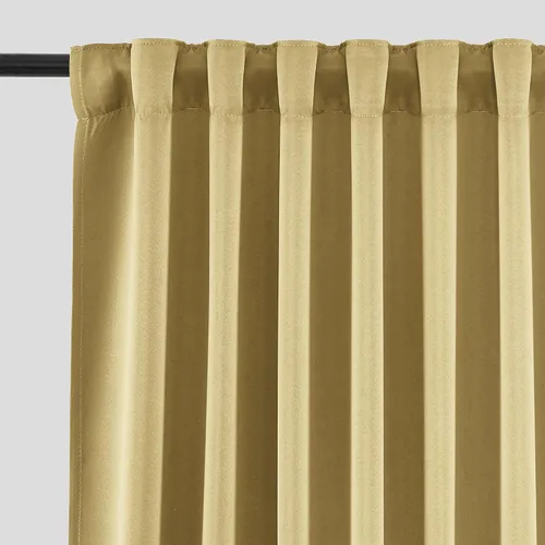 Vista 17 de SHINELAND Cortinas opacas cortas para ventanas de dormitorio, cortinas de baño, 45 pulgadas de largo