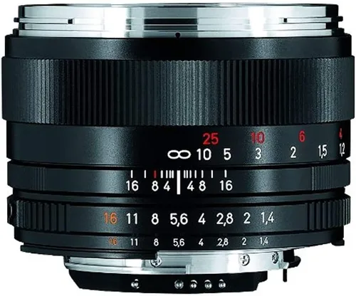 Vista 9 de ZEISS Classic Planar ZE T* 1.969 in f/1.4 Lente de cámara estándar para cámaras Canon EF-Mount SLR DSLR, color negro