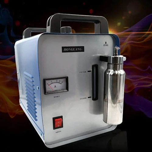 Vista 4 de APM-H160 75L/H Soldador de agua de oxígeno-hidrógeno Pulidor de llama de acrílico portátil generador de llama de gas Máquina pulidora Generador