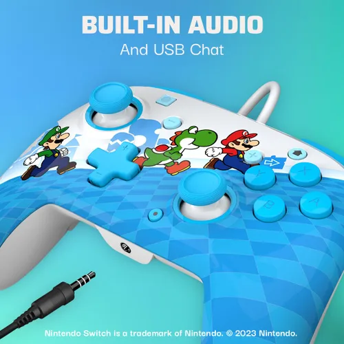 Vista 3 de PDP REMATCH Wired Controller Mario Escape For Nintendo Switch, Nintendo Switch - OLED