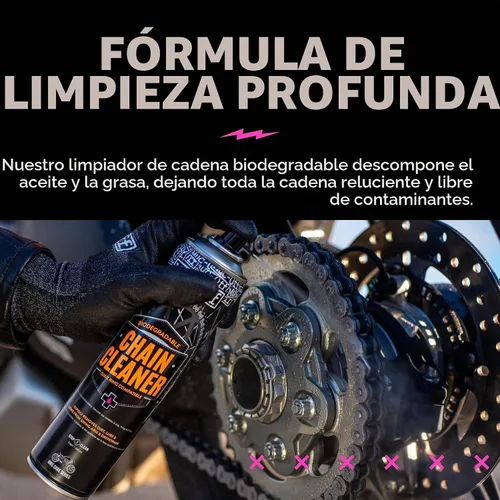 Vista 11 de Muc-Off - Limpiador de cadenas para motocicleta, 13.5 fl oz.