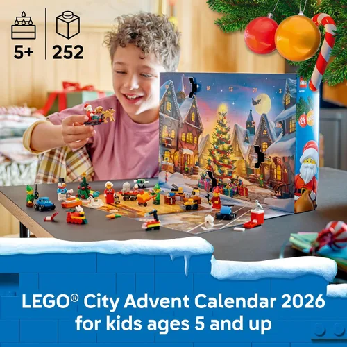 Vista 2 de LEGO Calendario de Adviento de la ciudad 2026 60510