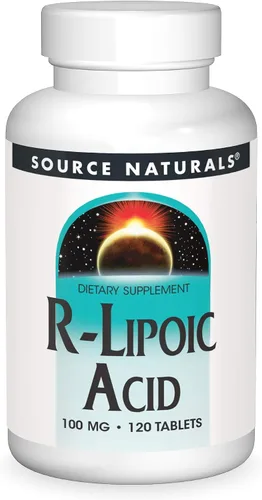 Vista 7 de Source Naturals Ácido R-lipoico 100 mg, 30 tabletas