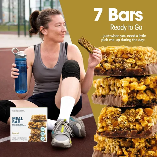 Vista 6 de WonderSlim - Barra de proteína nutritiva