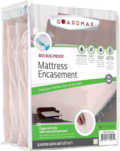 Vista 62 de Protector de colchón Guardmax con cremallera funda contra insectos para cama 100% impermeable suave, hipoalergénico y transpirable