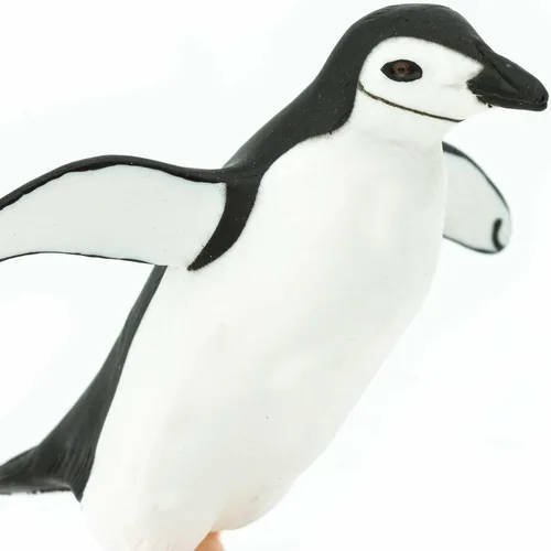 Vista 5 de Safari Ltd. Figura de pingüino Chinstrap – Figura de modelo realista de 2.93 pulgadas – Juguete educativo para niños, niñas y niños a partir de 3