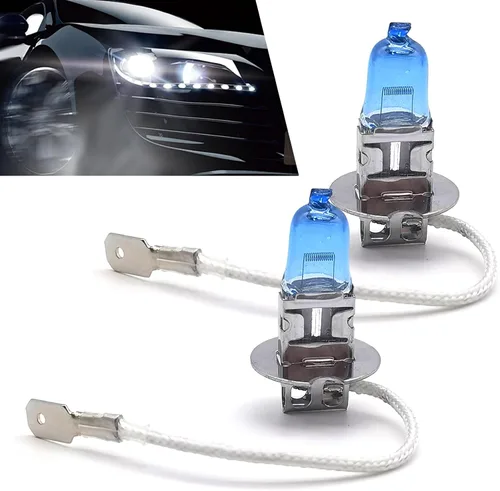 Vista 13 de Pack-2 Bombillas halógenas para automóvil, luces de conducción de cuarzo, bombillas antiniebla delanteras de 100 W, repuesto de bombilla, luces