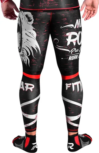 Vista 6 de Roar MMA - Pantalones de compresión para entrenamiento de gimnasio