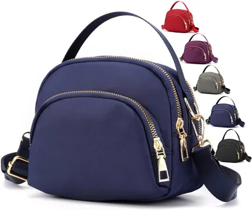 Vista 10 de Bolsos cruzados pequeños para mujer, bolsos de mano con correa ajustable para mujer, bolso de hombro para mujer