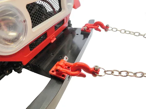 Vista 3 de 1/10 RC Rock Crawler 33" Cadena de metal con ganchos 4050