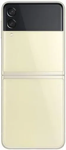 Vista 3 de Samsung Galaxy Z Flip3: desbloqueado, 128 GB de almacenamiento, color crema (renovado)
