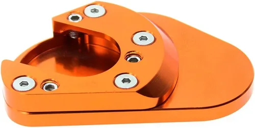 Vista 33 de Krace Soporte lateral para motocicleta, placa de ampliación de pie lateral, almohadilla de extensión para Yamaha YZF R1 2009-2016