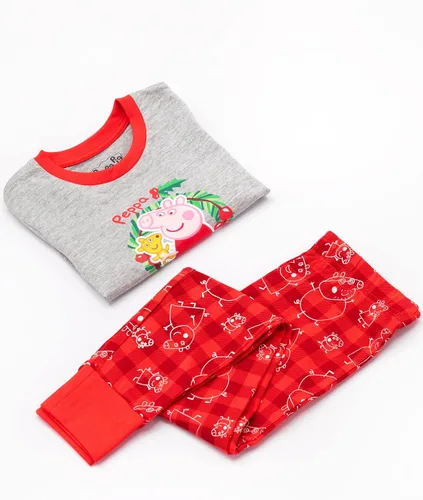 Vista 5 de Peppa Pig Pijama familiar de Navidad para adultos y niños pequeños