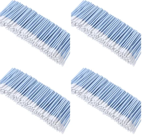 Vista 25 de Chinco 200 piezas de hisopos de espuma con punta de esponja, hisopos de espuma con punta de esponja para impresora de inyección de tinta, cabezal