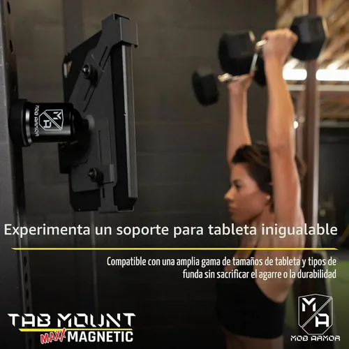 Vista 6 de Mob Armor Soporte magnético para tableta Maxx con soporte de pestaña