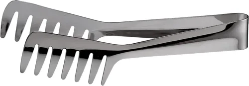 Vista 22 de Winco Pinzas para servir curvadas de grado comercial de 6 pulgadas, color negro