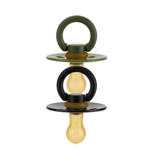 Vista 11 de Itzy Ritzy Chupetes de goma natural para recién nacidos, con pezón en forma de cereza sin BPA y grandes agujeros de aire para mayor seguridad, juego