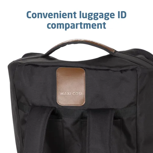 Vista 8 de Maxi-Cosi Paquete de viaje para silla de coche con ruedas, Negro