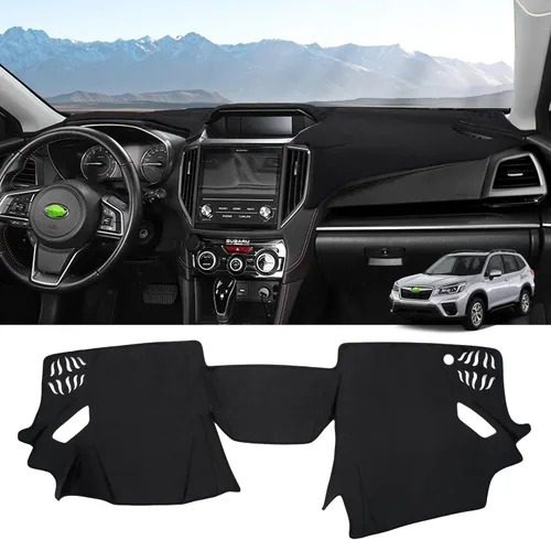 Vista 18 de Autorder - Tapete para salpicadero para 2007-2013 Chevy Chevrolet Silverado/GMC Sierra con dos guanteras, accesorios, cubierta de salpicadero