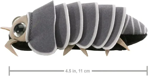Vista 3 de Folkmanis - Marioneta de dedo mini Roly Poly, gris