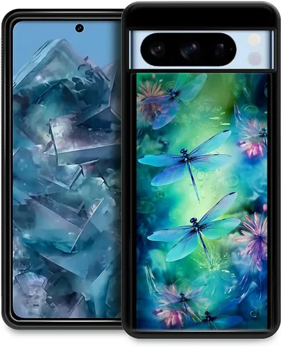Vista 106 de Compatible con Google Pixel 4A 5G Mobile Case Creative Acrylic Panel trasero Silicona Protección Grip especialmente diseñado para Google Pixel 4A 5G