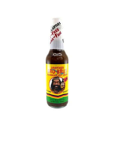 Vista 12 de Brother Bru-Bru's Salsa picante africana, sin sal, sin azúcar, vegana, habanero y especias africanas, 5 onzas (paquete de 1)
