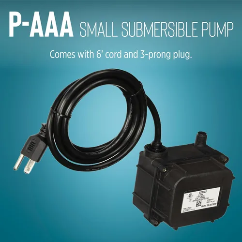 Vista 6 de Litle Giant P-AAA, 115 V, 120 GPH Bomba de agua sumergible pequeña, cable
