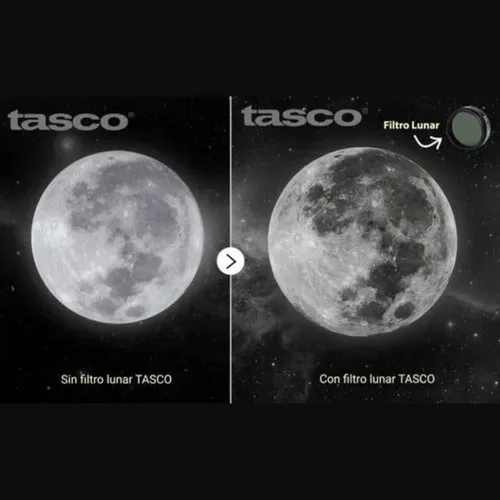 Vista 8 de TASCO Spacestation - Refractor AZ de 2.756 x 31.496 in con telescopio buscador de puntos rojos LED variable, negro, talla única (49070800)