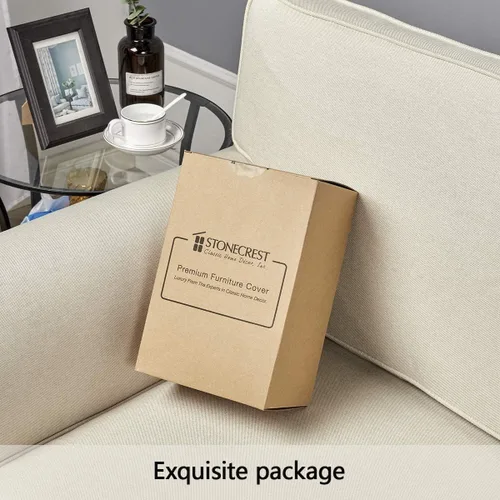 Vista 7 de STONECREST - Funda para silla reclinable, funda de sherpa, se mantiene en su lugar (Cholate, reclinable regular de 23 pulgadas)