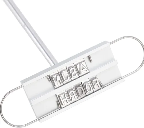 Vista 5 de CHICIRIS Hierro de marca de carne para barbacoa, hierro de marca personalizado de acero inoxidable con letras intercambiables para hamburguesa
