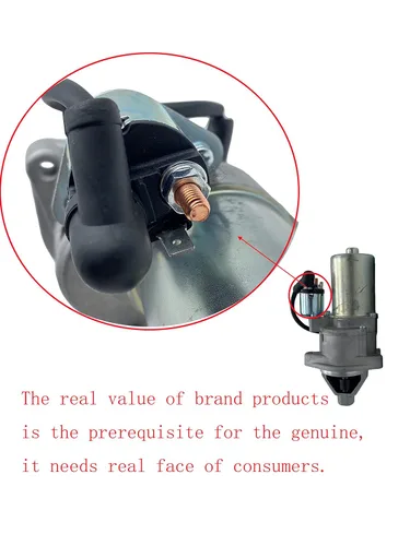 Vista 3 de YAMAKATO GX340 GX390 Motor de arranque con solenoide para Honda Electric Start Toro Dingo 11-13HP 128000-2750, 31210ZB80130, 31210ZE3013