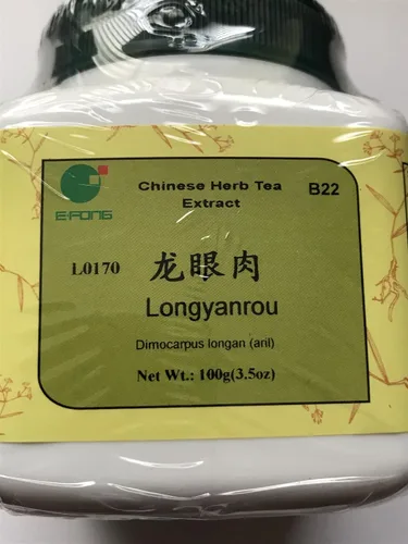 Vista 5 de Long Yan Rou - Cubierta de semillas carnosas Longan, 3.53 onzas, (E-Fong)