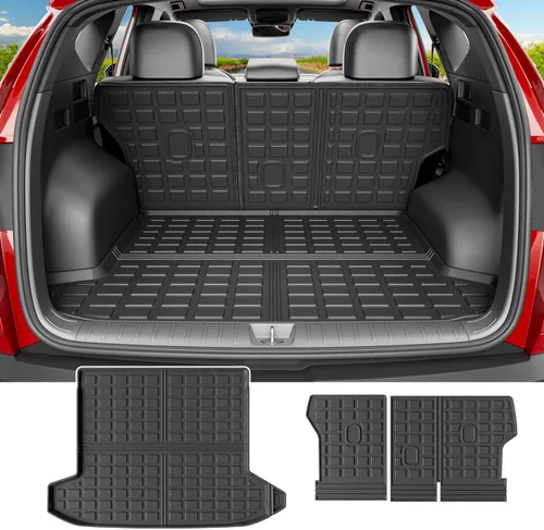 Vista 32 de Alfombrilla de carga powoq compatible con maletero Toyota 4Runner 2010-2024 Reemplazo de alfombrilla de maletero para Toyota 4Runner 2010-2024