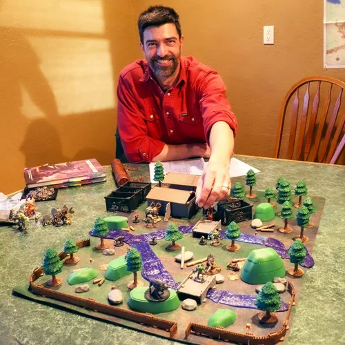Vista 4 de Dirt Cheap Dungeons Palisades Kit TT RPG Terrain Building para Calabozos y Dragones, Pathfinder, Juegos de Guerra y mucho más