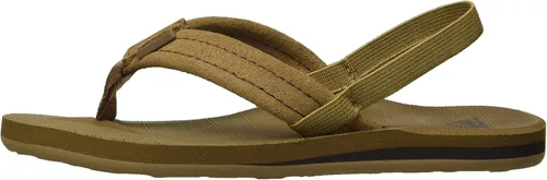 Vista 8 de Quiksilver Carver Suede Chanclas para niños pequeños