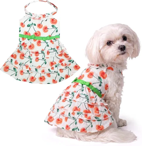 Vista 112 de Parisian Pet Chambray - Vestido para perro - Ligero sin mangas para perro, niña, talla XS Chambray en general