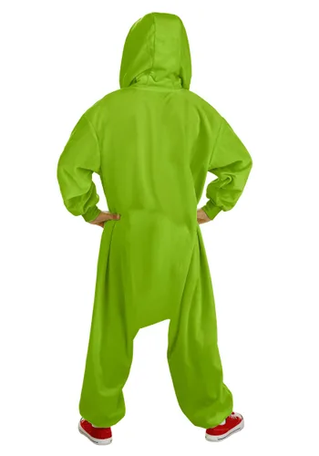Vista 3 de Disfraz Onesie de Slimer de Ghostbusters para Niños Multicolor