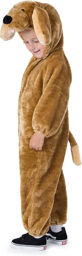 Vista 3 de Dress Up America Puppy Costume For Kids Labrador Or Golden Retriever Dog Dress-Up For Boys And Girls
